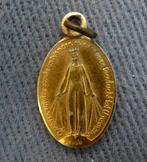 oude medaille metaal O Maria zonder zonden ontvangen ..., Enlèvement ou Envoi, Utilisé, Bijoux, Christianisme | Catholique