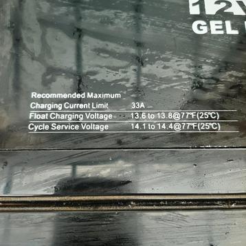 Gel deep cycle accu's  beschikbaar voor biedingen