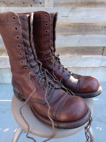 Us ww2 CORCORAN PARATROOPER JUMP BOOTS beschikbaar voor biedingen