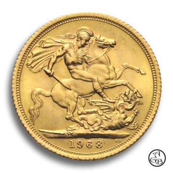 Gouden Sovereign - Engels Pondje - 7.99 gram