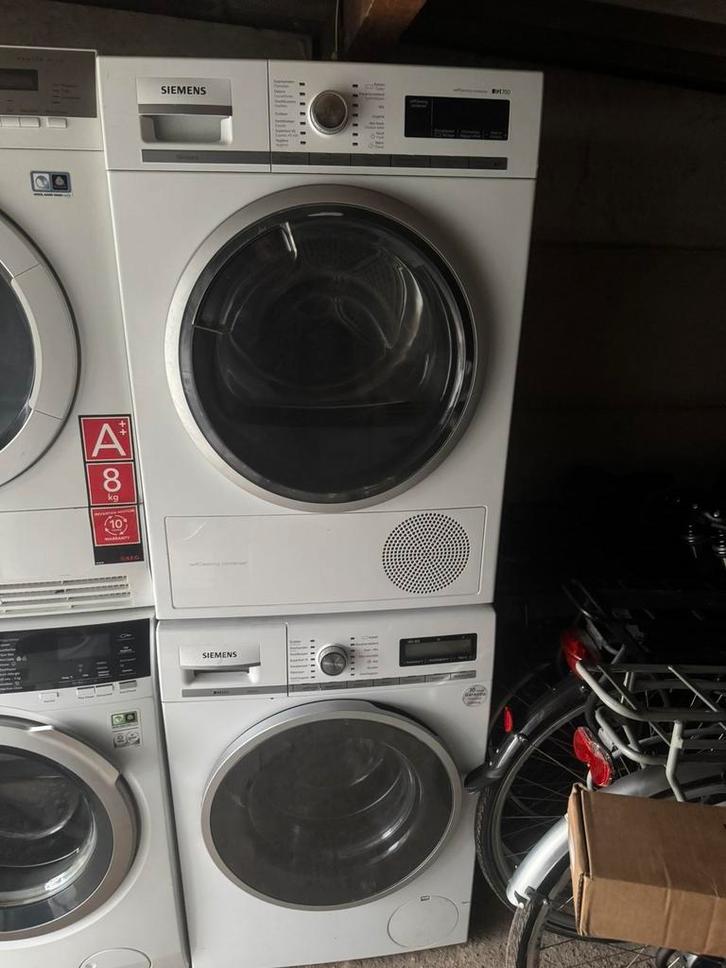 MACHINE À LAVER+SÈCHE-LINGE SIEMENS 9KG IQ800, Electroménager, Sèche-linge, Enlèvement