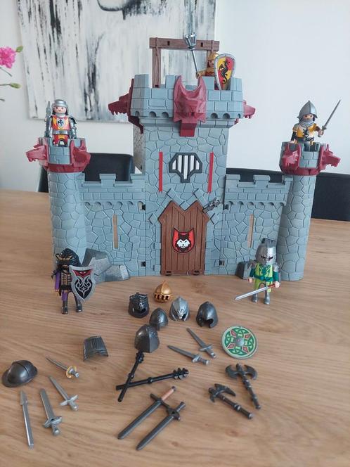 Playmobil Koffer van de Toren van de Ridders - 5 ridders,..., Kinderen en Baby's, Speelgoed | Playmobil, Ophalen of Verzenden