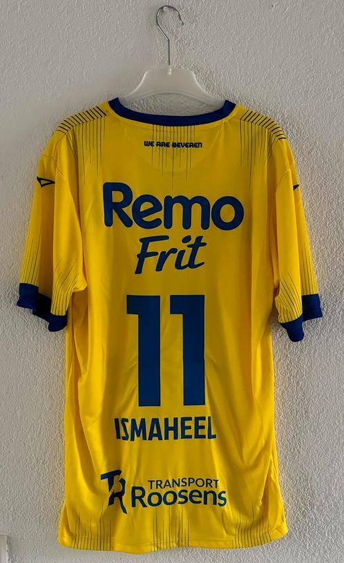 Taofeek Ismaheel S.K. Beveren shirt, Collections, Articles de Sport & Football, Comme neuf, Maillot, Enlèvement ou Envoi