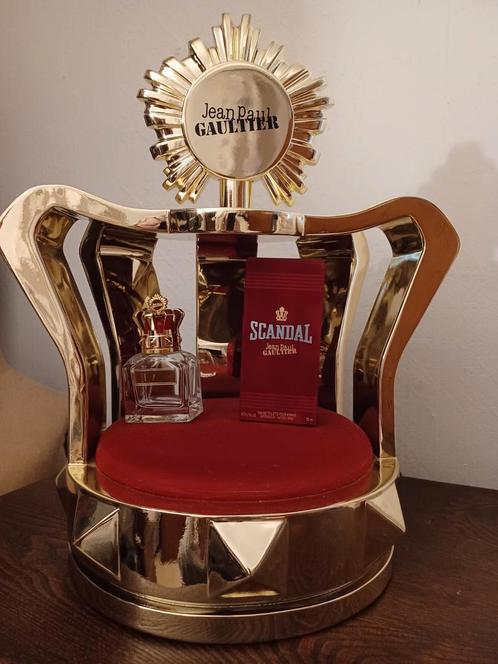 GAULTIER Jean-Paul Présentoir Grande COURONNE SCANDAL, Handtassen en Accessoires, Uiterlijk | Parfum, Verzenden