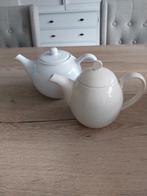 2 theepotten wit en beige, Ophalen of Verzenden