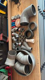 Verschillende hulpstukken pvc 40-50-110mm, Ophalen, Zo goed als nieuw, PVC
