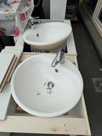 2 lavabo’s met kraan, Huis en Inrichting, Ophalen, Gebruikt