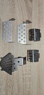 5PCS Chassis Skid Plate for Traxxas TRX4 stainless steel, Hobby en Vrije tijd, Elektro, Auto offroad, Nieuw, Ophalen of Verzenden