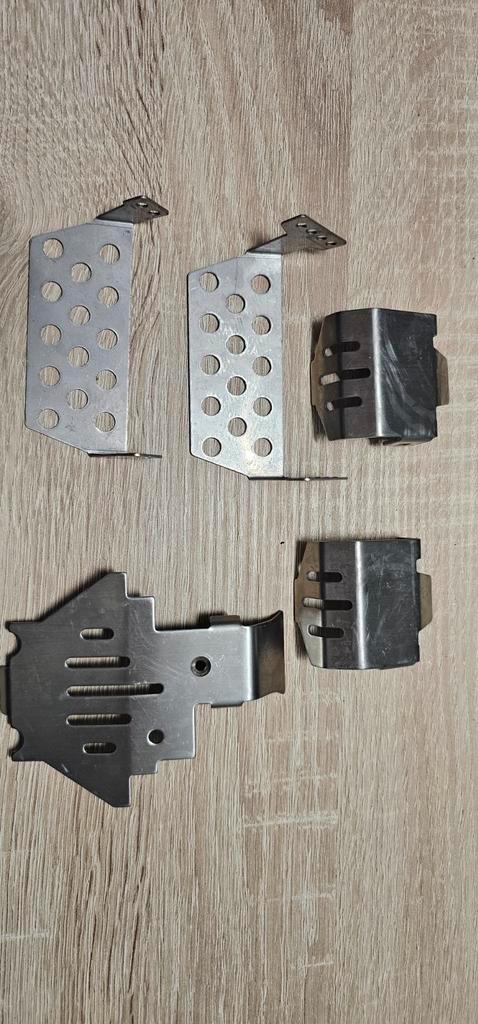 5PCS Chassis Skid Plate for Traxxas TRX4 stainless steel, Hobby en Vrije tijd, Modelbouw | Radiografisch | Auto's, Nieuw, Auto offroad