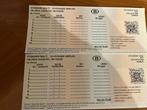 Standard multi SNCB vierges - Validité 26/12/2025, Tickets en Kaartjes, Eén persoon, Trein, Algemeen kaartje