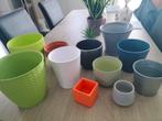 Set van 11 bloempotten, Tuin en Terras, Ophalen of Verzenden, Zo goed als nieuw, Terracotta