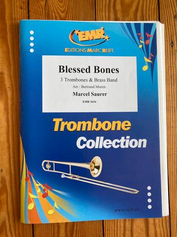 Blessed bones - 3 trombones and Brass Band, Enlèvement, Comme neuf, Trombone