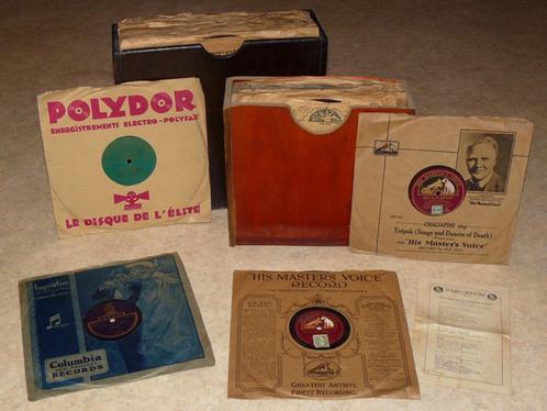 Oude grammofoonplaten 78-toeren (40-tal stuks), Cd's en Dvd's, Vinyl | Overige Vinyl, Ophalen