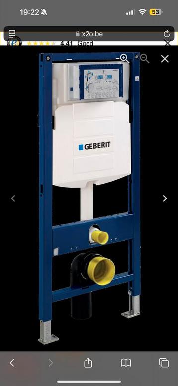 Geberit up 320, Ophalen, Zo goed als nieuw, Toilet