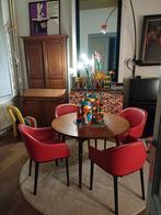 Vitra stoelen leder!, Huis en Inrichting, Stoelen, Ophalen, Rood