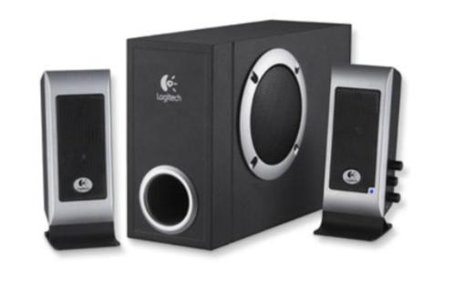 ② 2x Enceintes satellites + 1x Subwoofers LOGITECH 2.1 S200 — Enceintes Pc  — 2ememain