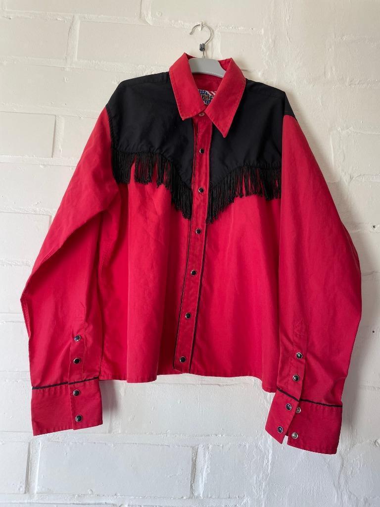 Cowboy hemd, Kleding | Heren, Carnavalskleding en Feestkleding, Nieuw, Kleding, Overige maten, Ophalen