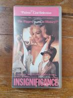 INSIGNIFICANCE VHS 1985 Nicholas Roeg ZELDZAME TAPE, Ophalen of Verzenden, Gebruikt