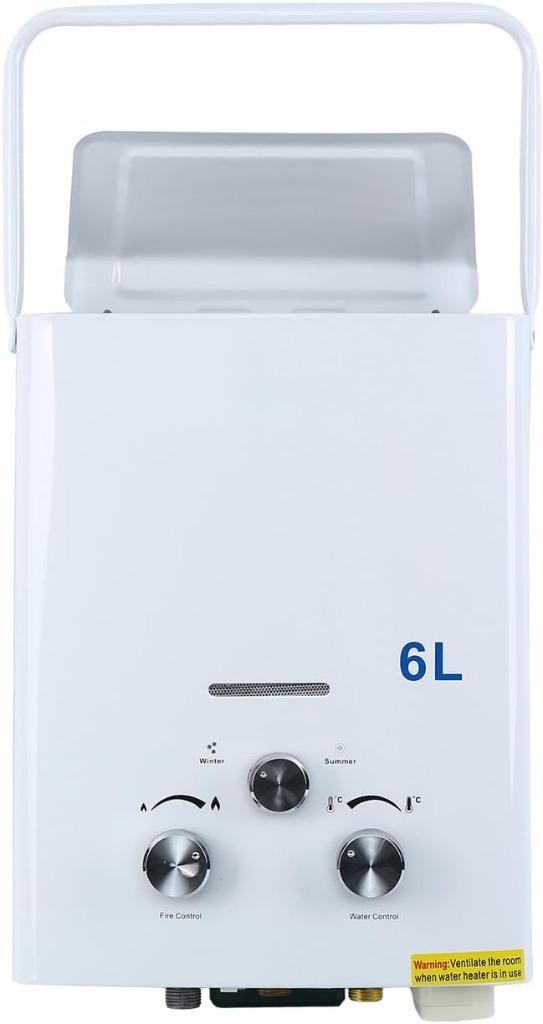 Gasgeiser voor buitengebruik, Doe-het-zelf en Bouw, Chauffageketels en Boilers, Gebruikt, Geiser, Propaan of Butaan, Minder dan 20 liter