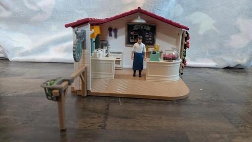 Schleich café, Verzamelen, Speelgoed, Zo goed als nieuw, Ophalen of Verzenden