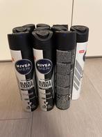Déodorant Nivea Men 48H black&white invisible - 10 flacons, Déodorant ou Spray corporel, Enlèvement ou Envoi, Neuf