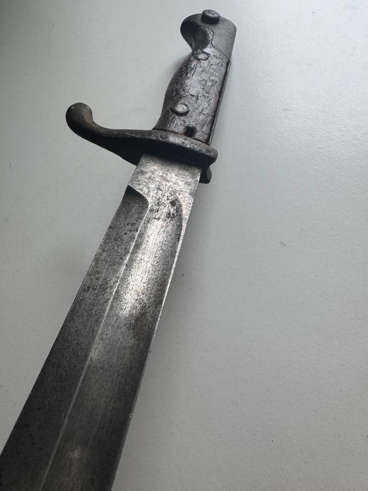 Duitse Butcher Bajonet Demag S98/05, Collections, Objets militaires | Général, Armée de terre, Enlèvement ou Envoi