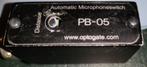 OPTOGATE PB 05 -M - automatische microfoon gate, Audio, Tv en Foto, Professionele apparaten, Audio, Ophalen of Verzenden, Zo goed als nieuw