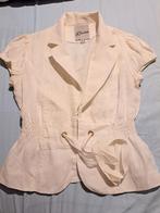 Linnen jasje, korte mouw, Guess M, Vêtements | Femmes, Vestes & Costumes, Taille 38/40 (M), Guess, Enlèvement ou Envoi, Comme neuf