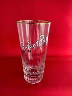 Verre à bière Perfect-Pils Het Sas - L'Ecluse avec bord doré, Enlèvement ou Envoi, Utilisé, Verre ou Verres, Autres marques