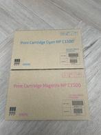 2 x print cartridges MP C1500 cyan en magenta in dichte doos, Ophalen of Verzenden, Nieuw, Cartridge, NRG