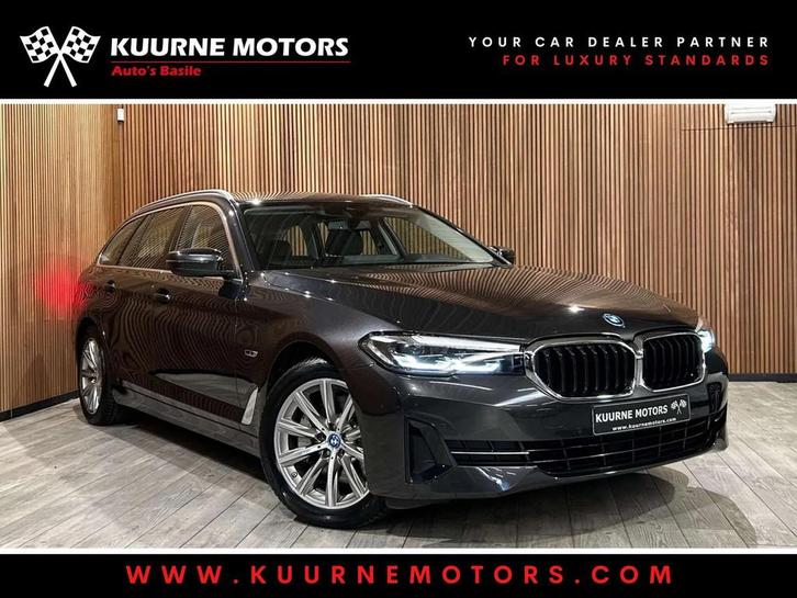 BMW 530e Touring Alu18"/SportZet/Leder/Gps *1j garantie*, Auto's, BMW, Te koop, 5 Reeks, ABS, Airbags, Airconditioning, Alarm