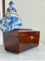 Victoriaanse tea caddy - periode 1840, Ophalen, Zo goed als nieuw