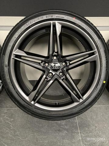 18” originele Audi A5 / S5 velgen + banden 5x112 8W0 601 025 beschikbaar voor biedingen