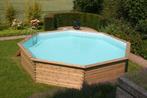 Houten zwembad - Octoo 4,2 m - Hoogte 133 cm, Tuin en Terras, Zwembaden, 120 cm of meer, Rond, Nieuw, Ophalen of Verzenden