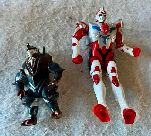 Lot de 2 figurines Suber-Squad SSSS DX Gridman 1993 vintage, Collections, Jouets miniatures, Comme neuf, Enlèvement ou Envoi