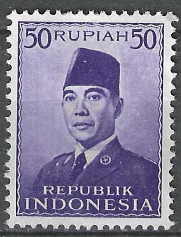 Indonesie 1953 - Yvert 71 - President Sukarno (ZG) beschikbaar voor biedingen