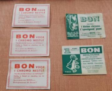 Anciens bons Nestlé, Enlèvement ou Envoi, Utilisé, Autres types
