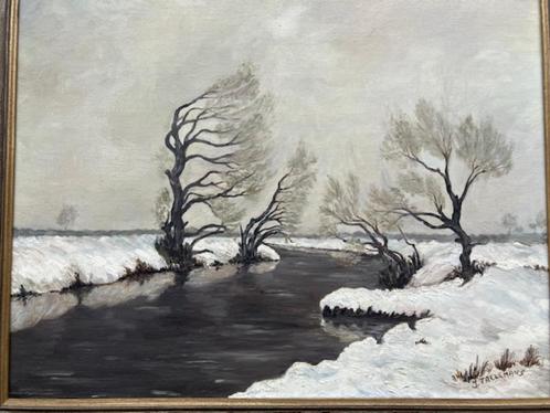 J. Taelemans, Antiek en Kunst, Kunst | Schilderijen | Klassiek, Ophalen of Verzenden