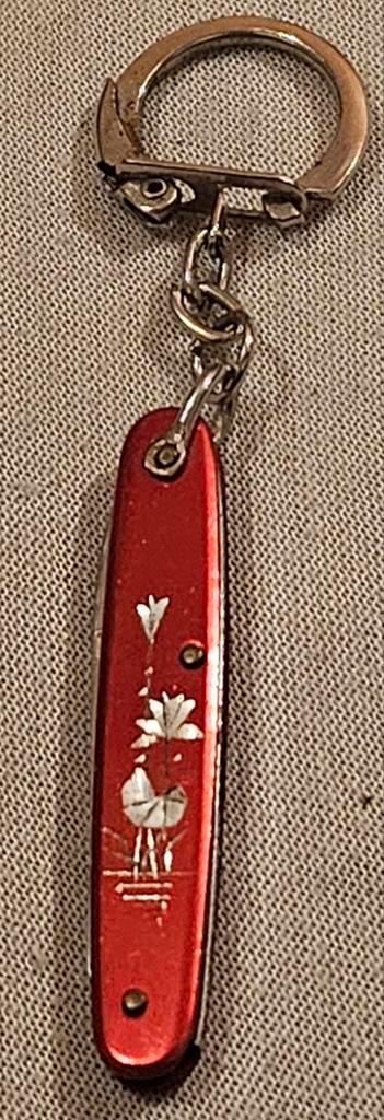 Vintage zakmes sleutelhanger
Deze afbeelding too, Verzamelen, Sleutelhangers, Ophalen of Verzenden