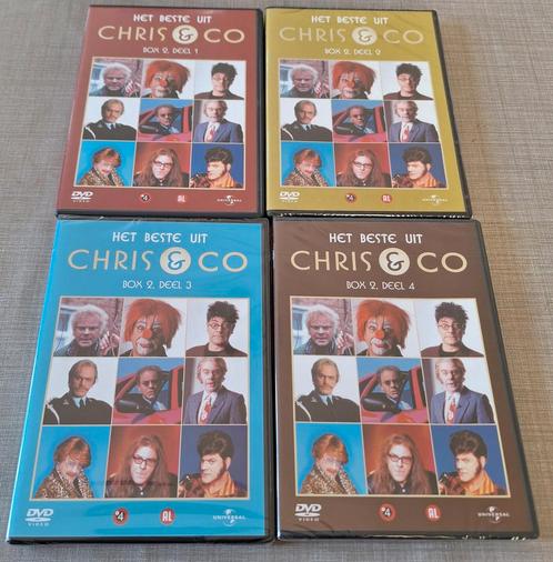 Het beste van Chris & co 2 dvd's, Cd's en Dvd's, Dvd's | Cabaret en Sketches, Nieuw in verpakking, Tv-programma of Sketches, Alle leeftijden