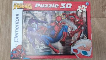 3D puzzel spiderman 104 stuks beschikbaar voor biedingen