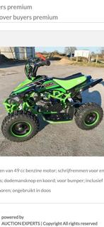 Nieuwe Quad Ultra 49cc benzine, Motoren, Particulier