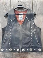 Lederen dames gilet, Motoren, Dames, Tweedehands