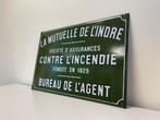 Ancienne enseigne publicitaire émaillée assurance, Enlèvement ou Envoi