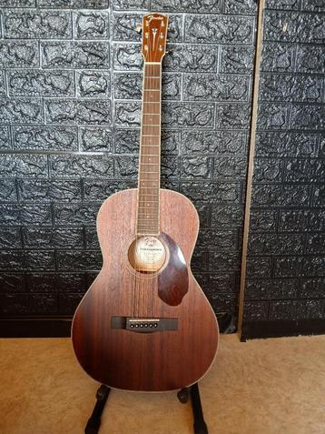Fender PM-2 parlor all-mahogany ne natural akoestisch, Musique & Instruments, Enlèvement, Utilisé, Guitare Western ou Guitare Folk