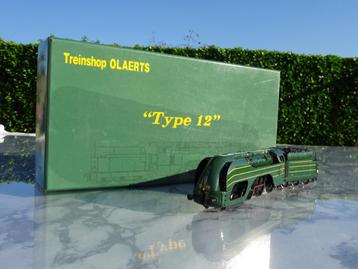 Trainshop OLAERTS locomotive vap type 12 SNCB-AC-digit-sound, Envoi, Comme neuf, Locomotive