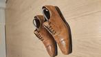 Richelieu full brogues - cognac - kostuum schoen, Ophalen, Zo goed als nieuw