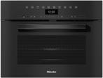 Miele Combi-oven H7440BM Obsidiaan Zwart, Ophalen, Nieuw, Inbouw, 45 tot 60 cm