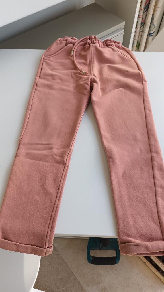 Broek - Molton - Maat 116, Kinderen en Baby's, Kinderkleding | Maat 116, Zo goed als nieuw, Jongen of Meisje, Broek, Ophalen of Verzenden