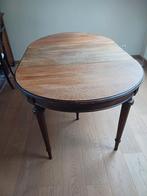 Eiken ronde/ovalen tafel (gereserveerd), Huis en Inrichting, Tafels | Eettafels, Ophalen, Gebruikt, 100 tot 150 cm, Eikenhout